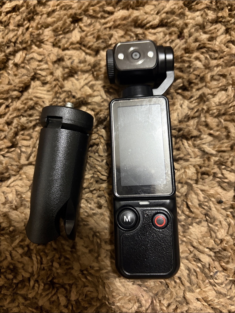 DJI Black Handheld 3-Axis Gimbal Camera with Mini Grip